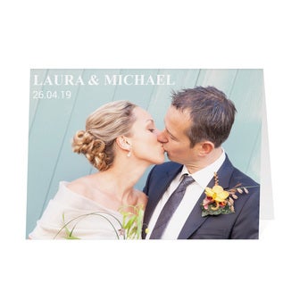 Fényképkártya - M - Vízszintes