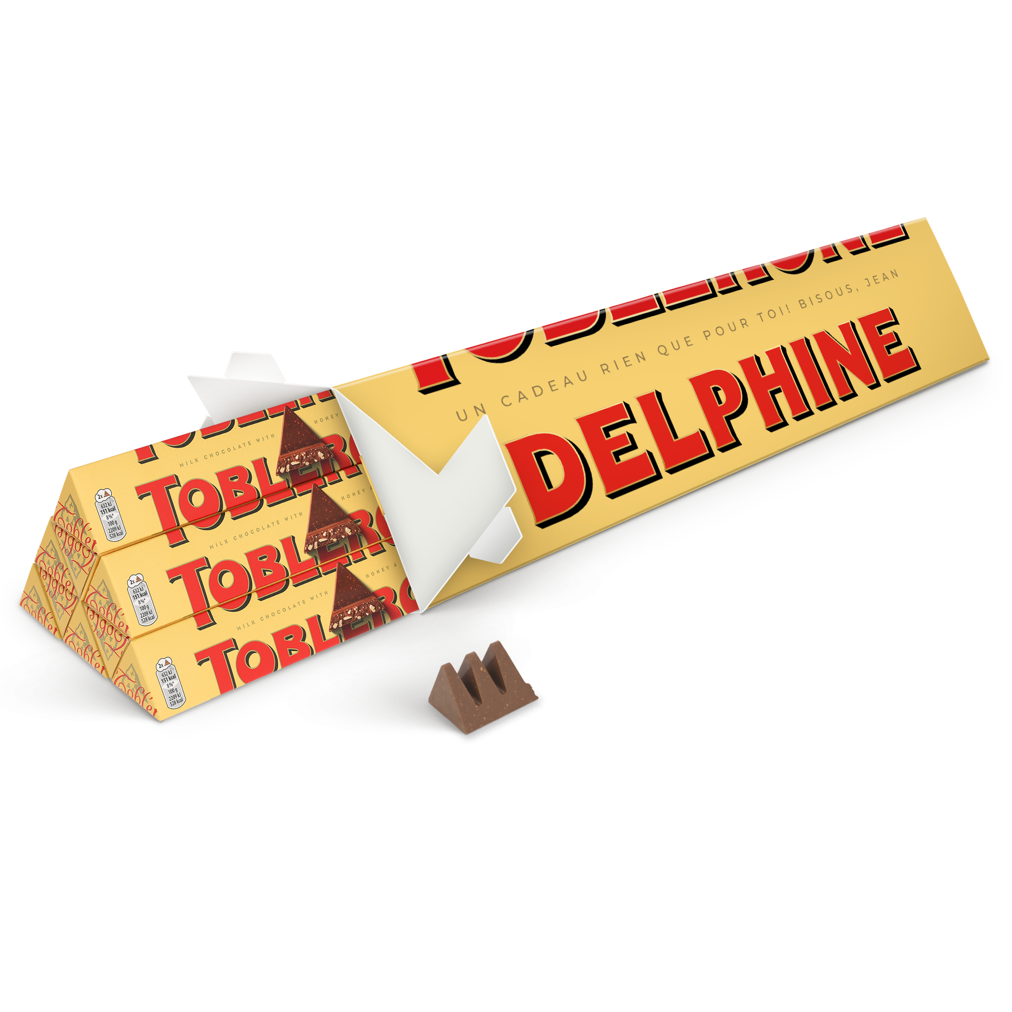 Toblerone personnalisé - 3600 g