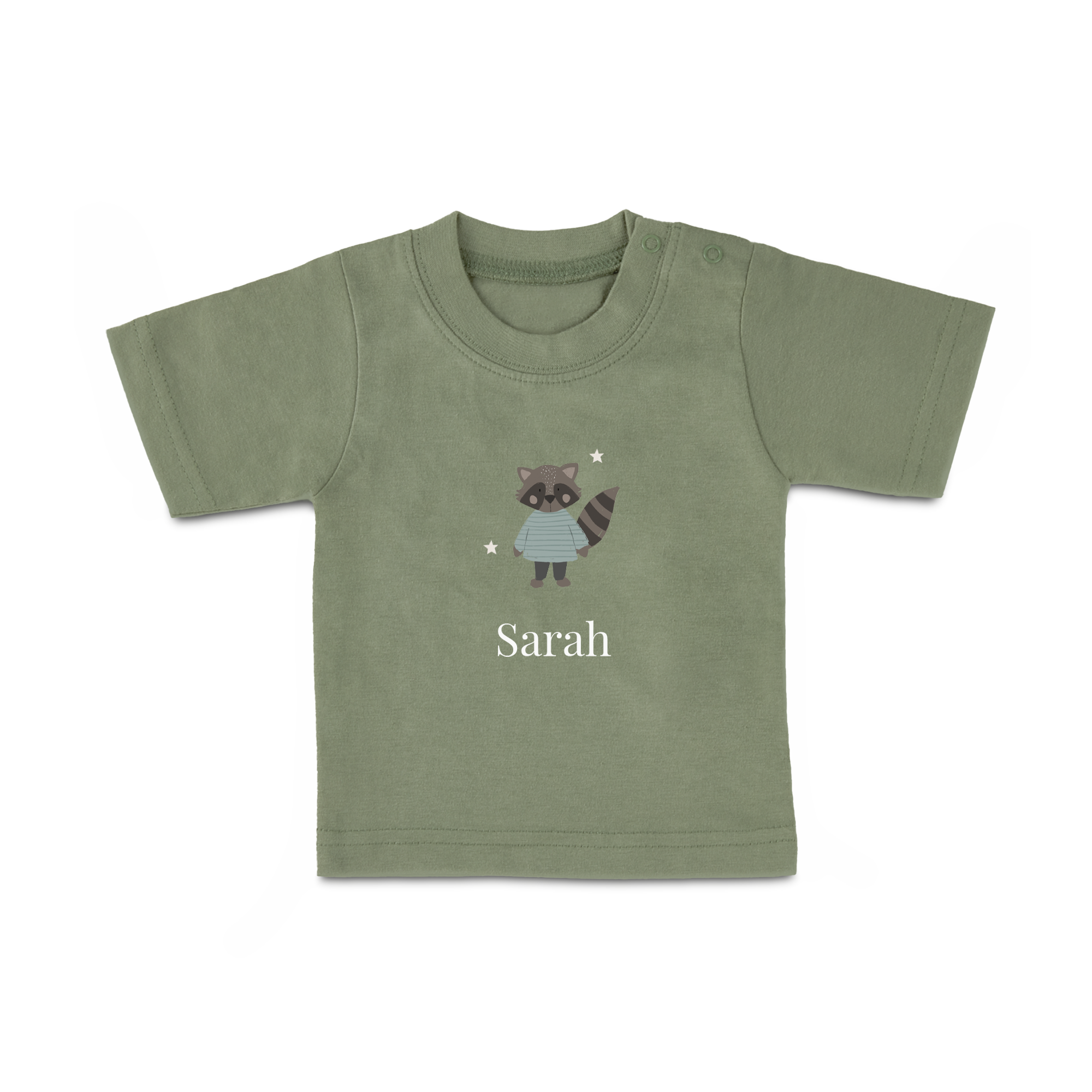 T-Shirt Bébé - Imprimé - Manches Courtes - Vert - 9 à 12 mois 