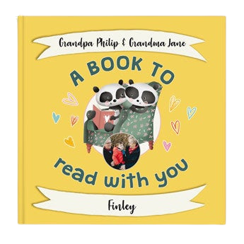 Personalised book - A book to read with you - Grandparents - Hardcover