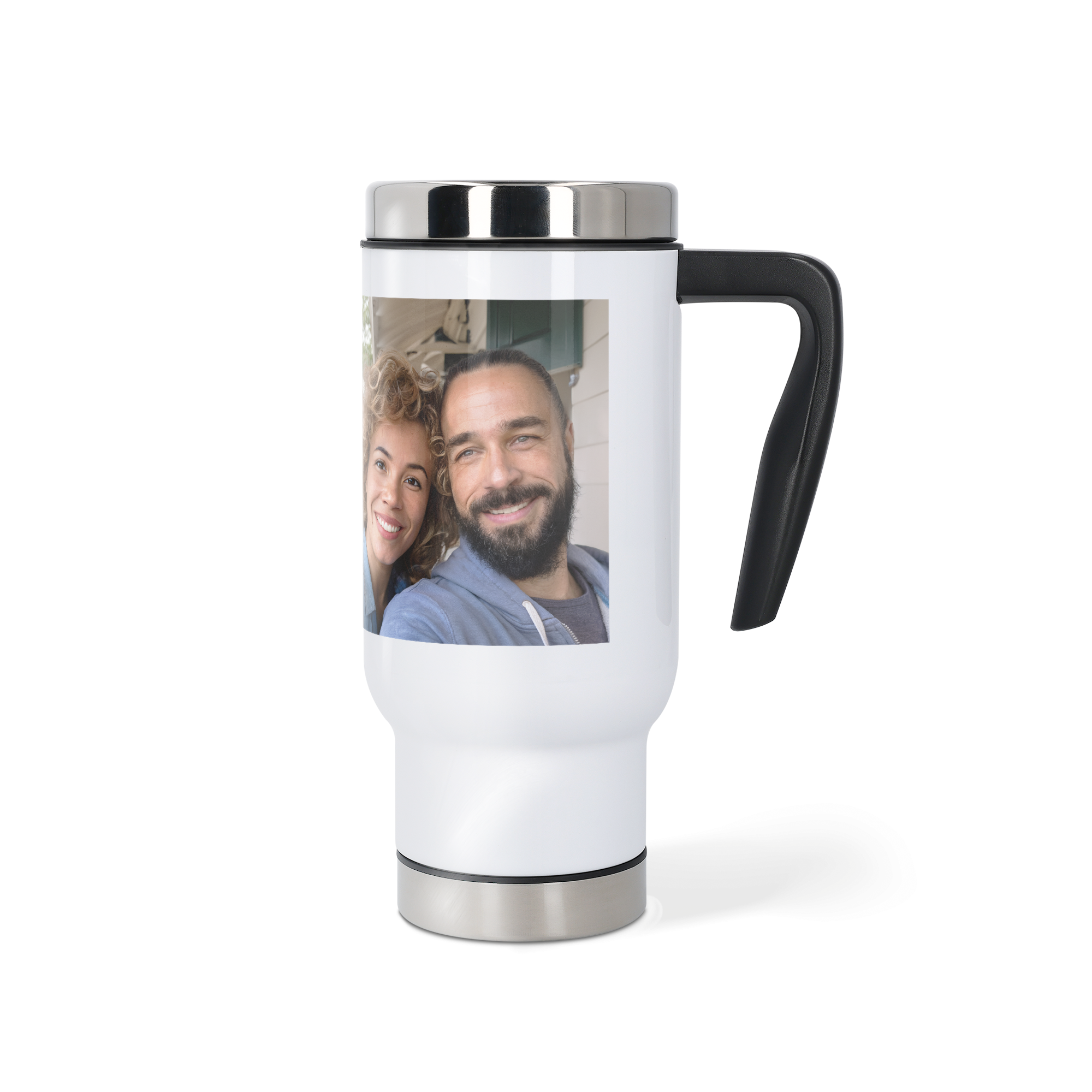 Personalised thermos mug - Aluminium - 500 ml