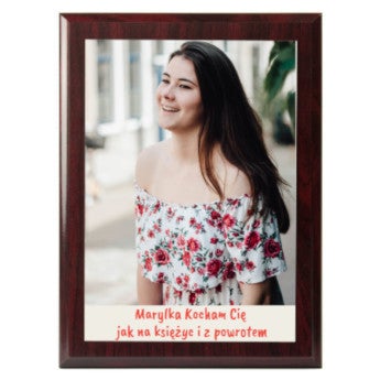 certyfikat (panel drewniany)