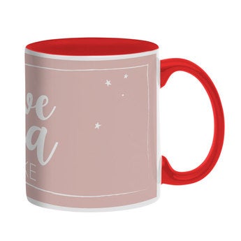 Tasse mit Namen - Rot