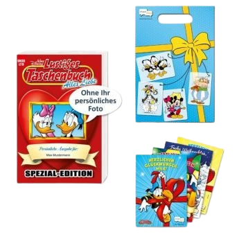 Lustige Taschenbücher Geschenkpaket - Liebe - 1 Person
