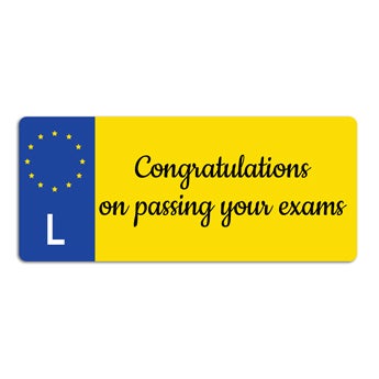 Plaque d'immatriculation