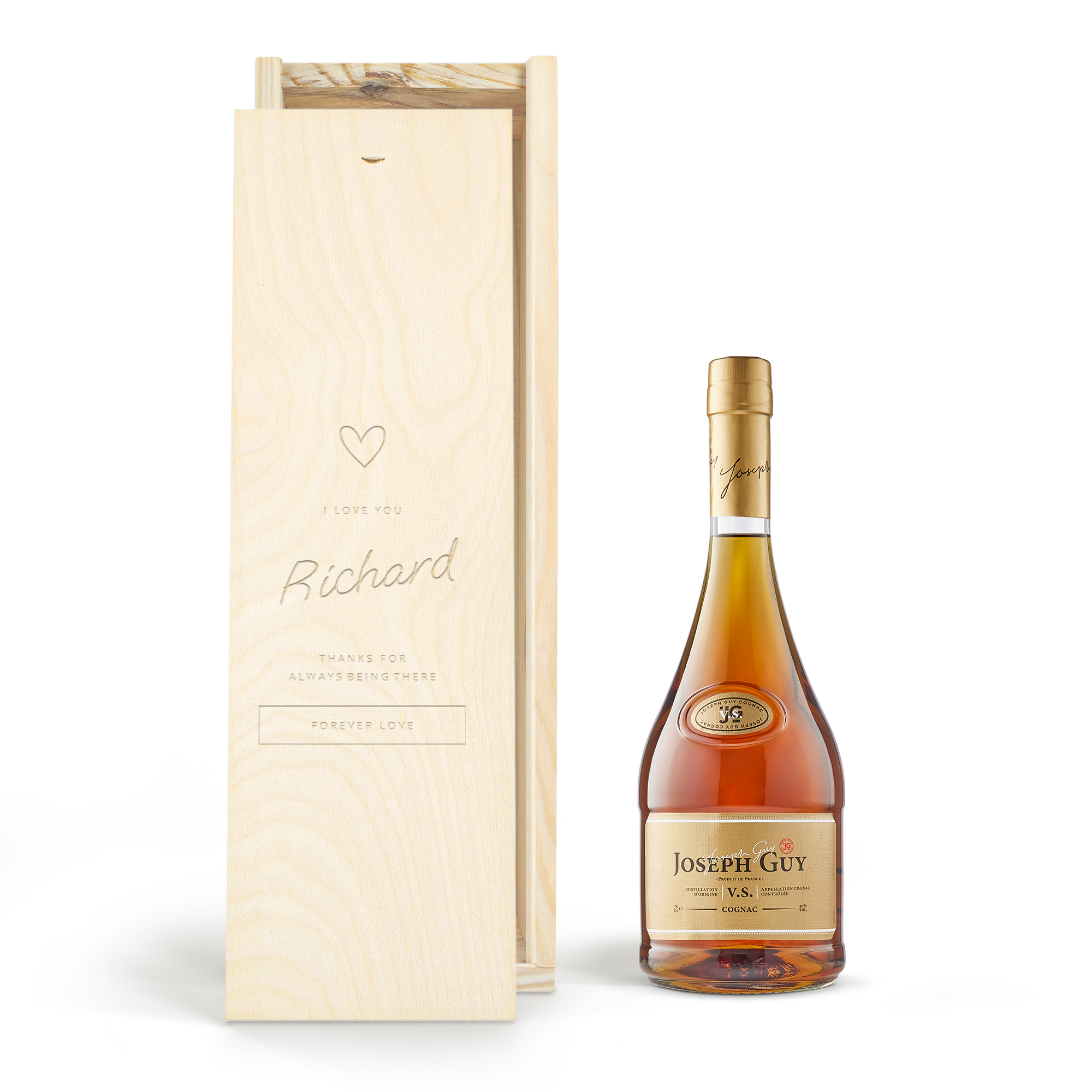 Personalised Brandy Gift - Joseph Guy