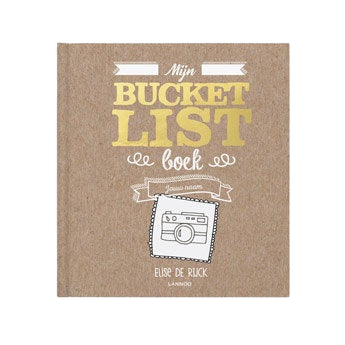 Mijn Bucketlist boek met naam en foto (Softcover)