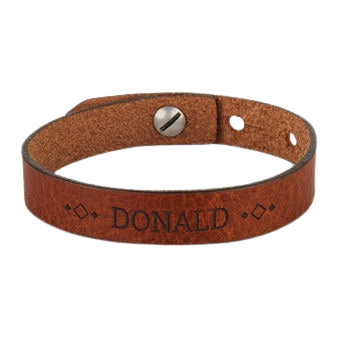 Fars dag læder armbånd