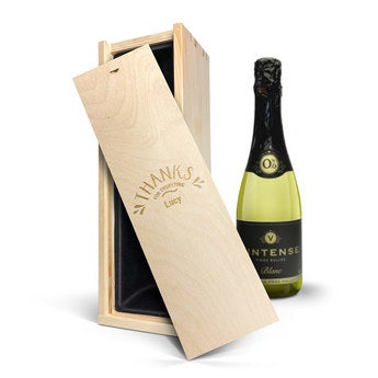 Vintense Blanc 0% - gravírovanie