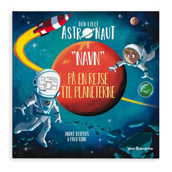 Personlig bog - Den lille astronaut