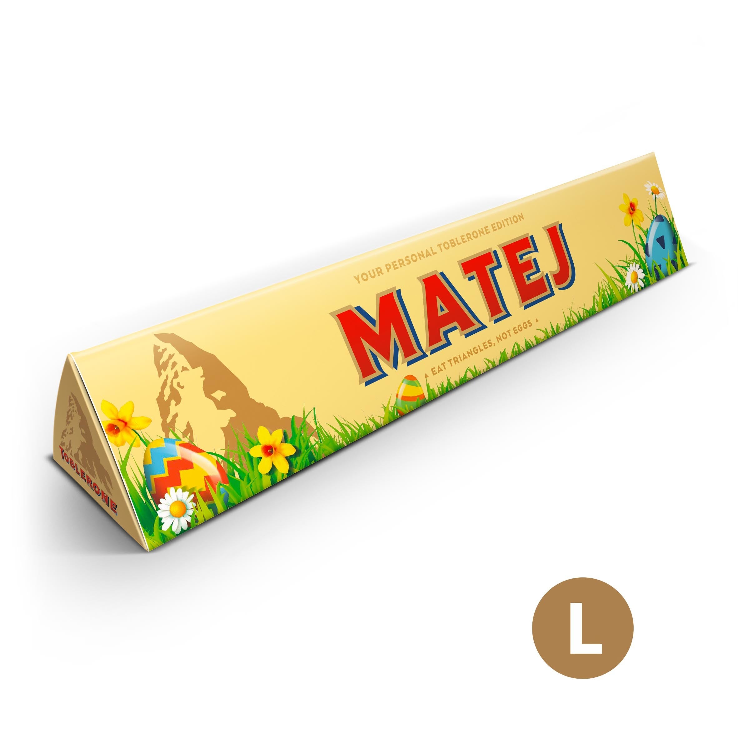 Toblerone čokoláda - Veľká noc - 360 gramov