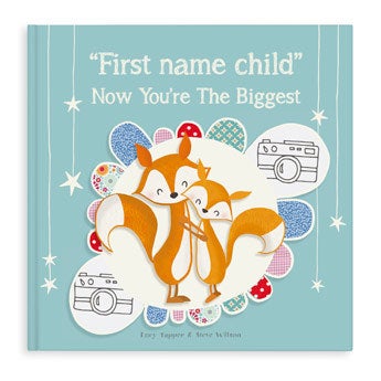 Personalised children's book - Now you're the biggest - Hardcover