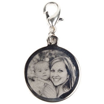 Personalised Charm – Round - Engraved