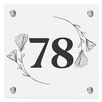 Plaque de Maison - ChromaLuxe