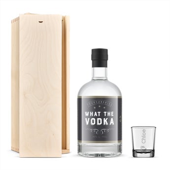 Vodka YourSurprise - Coffret verre gravé
