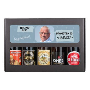 Grandpa beer gift set