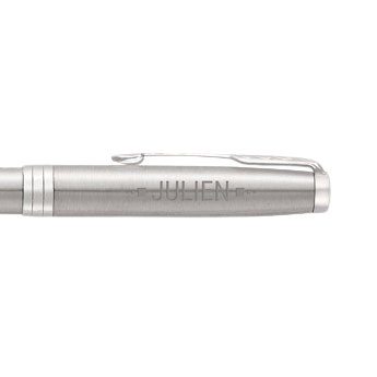  Stylo à bille Parker Sonnet personnalisé - Droitier (argent)