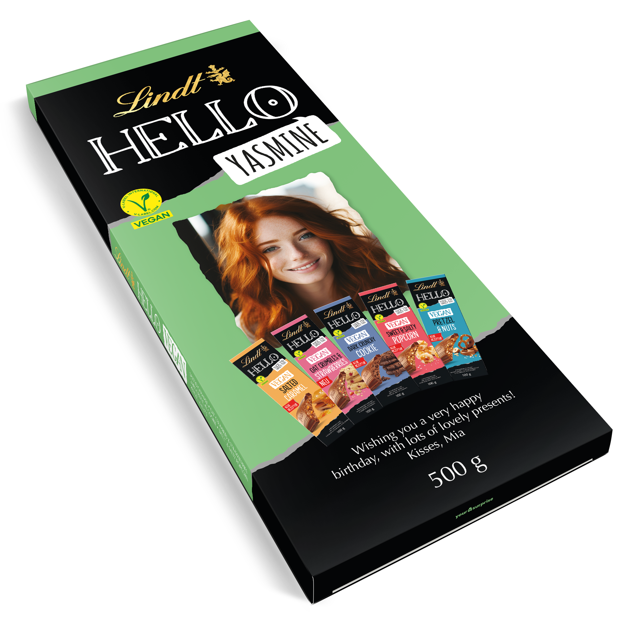 XL Lindt Hello Vegan -suklaapatukka