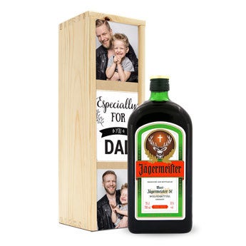 Jagermeister in personalised case