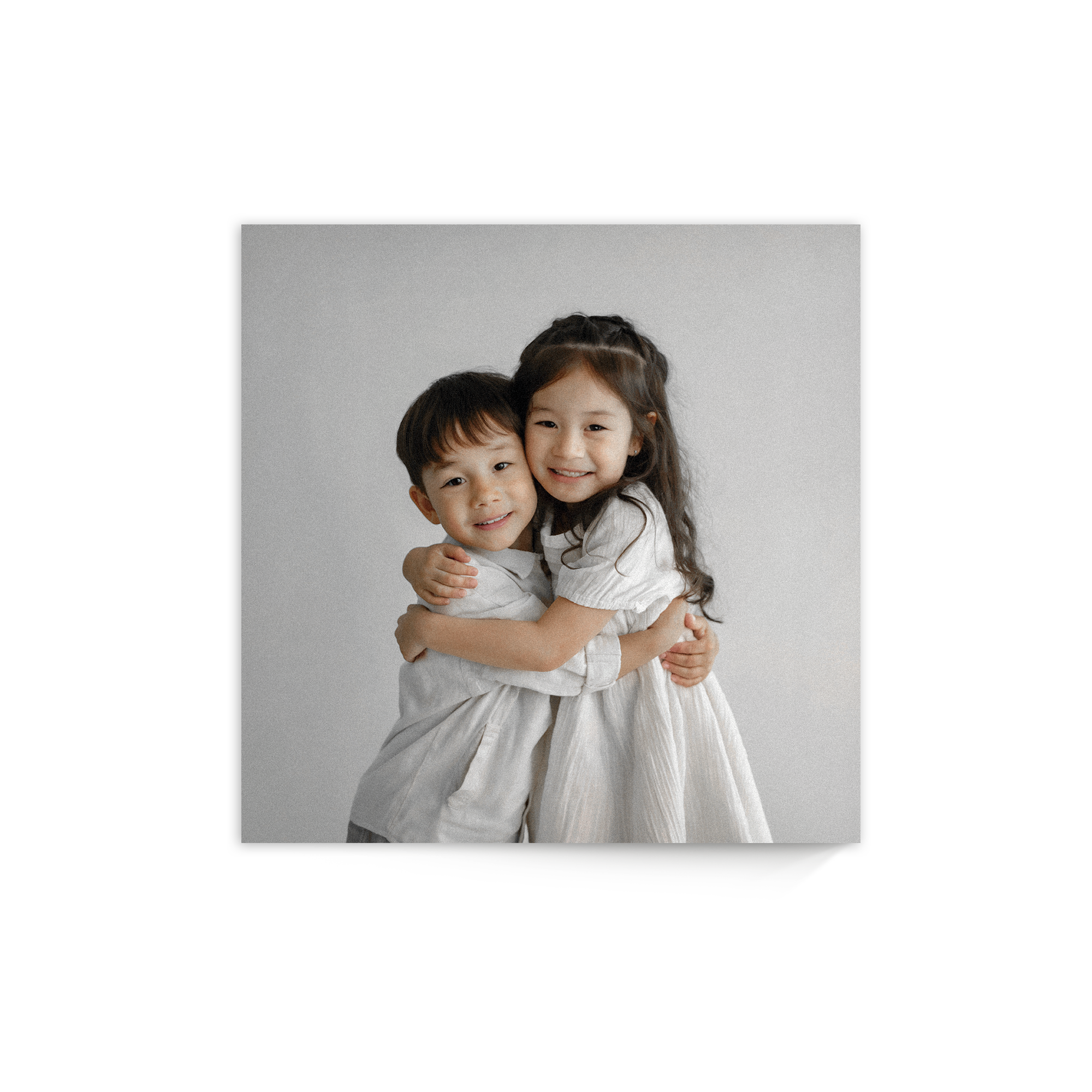 Personalised photo print - Wood - Panel - 40 x 40 cm