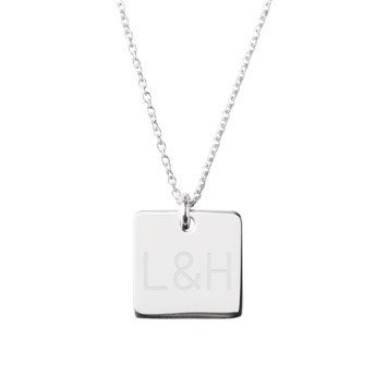 Zilveren Ketting met Naam