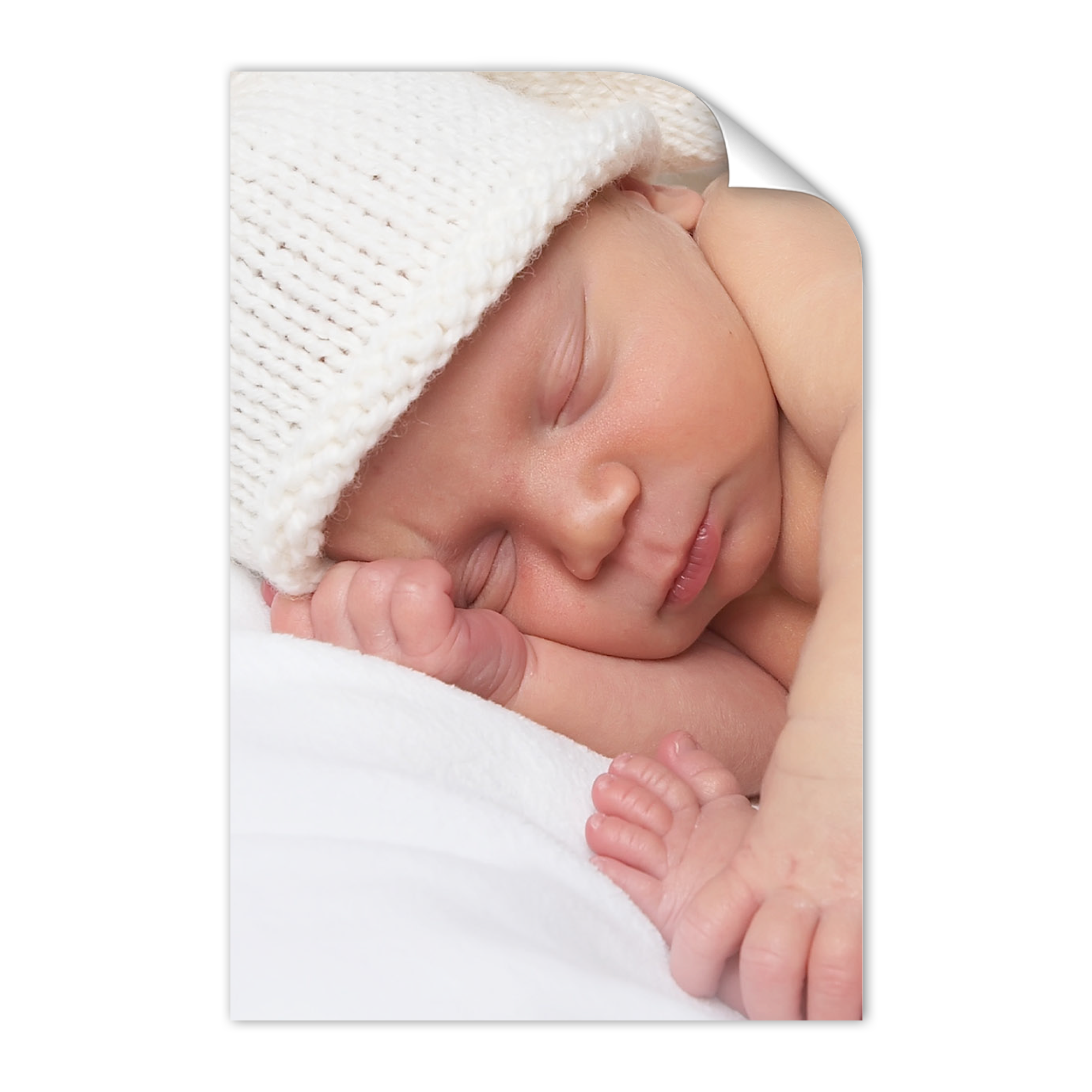 Poster naissance bébé - 50 x 75