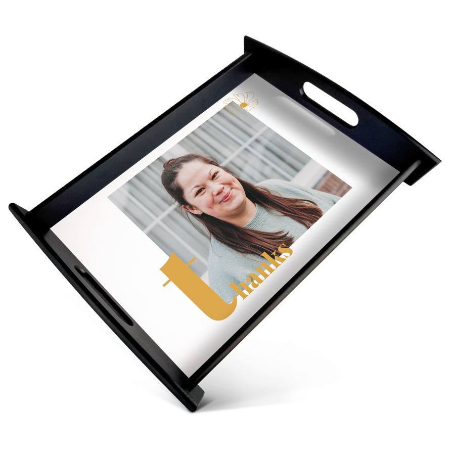 Fototablett Lehrer - Groß - Schwarz
