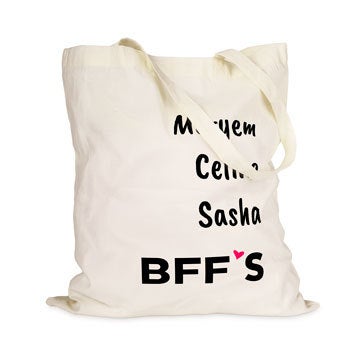 Tote bag - Naturel - Set van 3