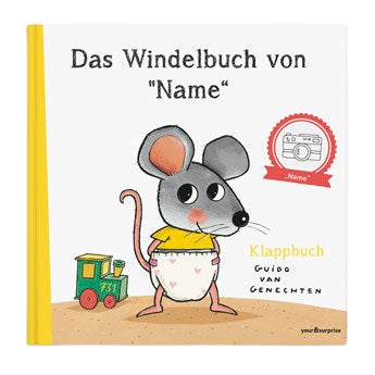 Kinderbuch Das Windelbuch von... personalisieren