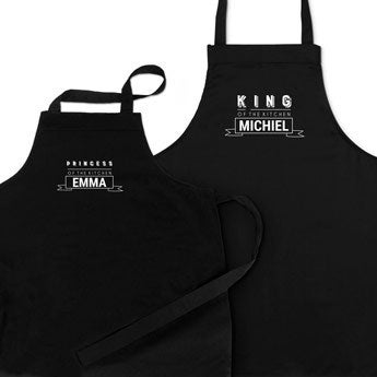 Kitchen apron set - Father & child
