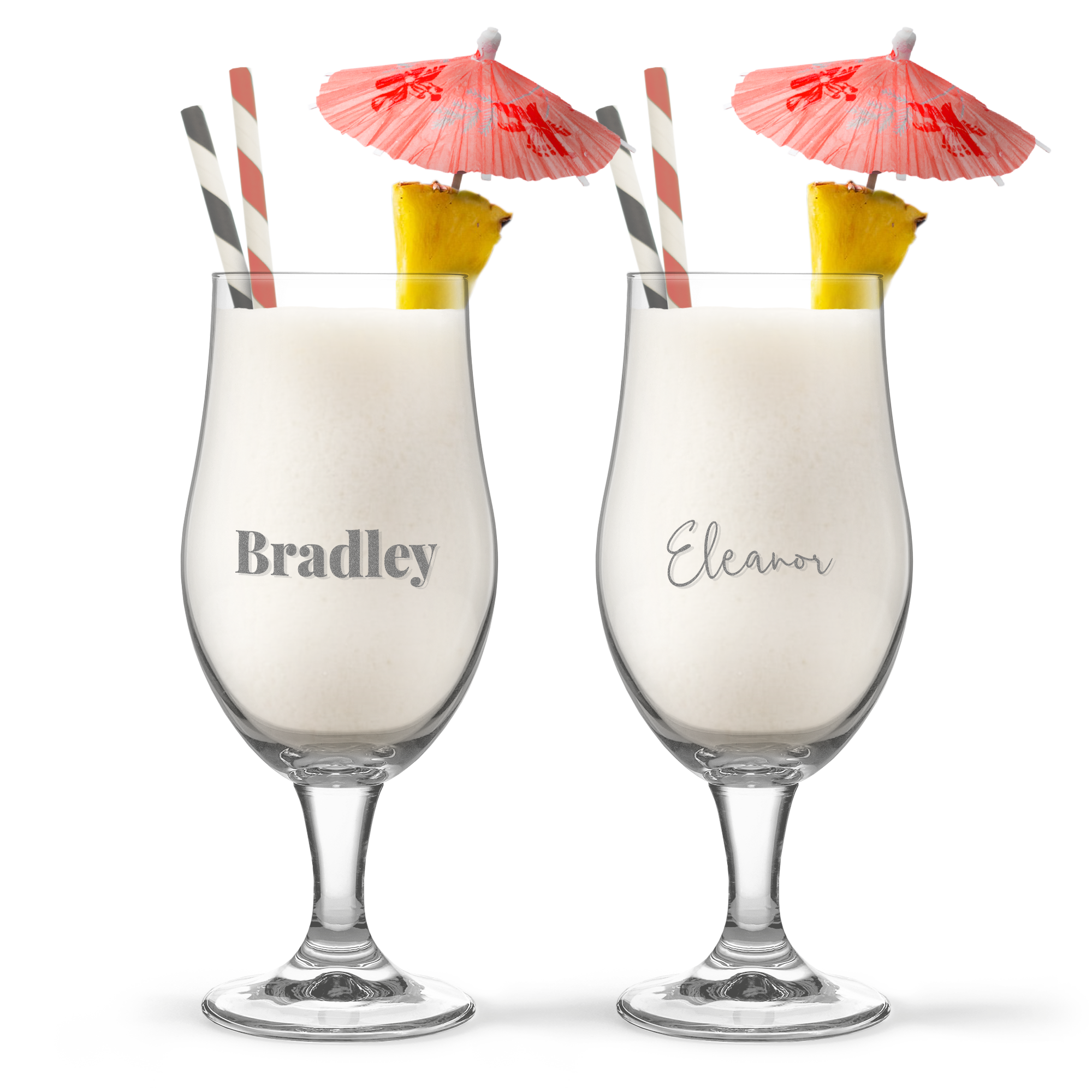 Gravert cocktailglass – Pina Colada