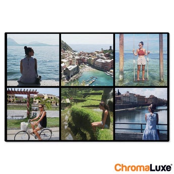 Instagram photo collage - Brushed - 30x20cm