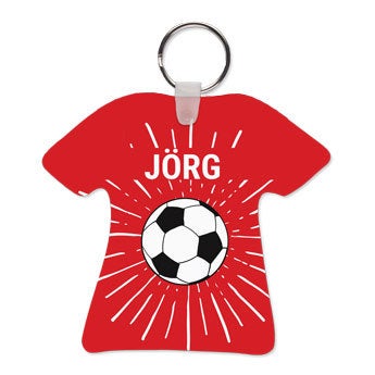 WM-Schlüsselanhänger - Fußballtrikot