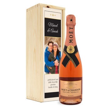 Moët & Chandon Nectar rosé - In bedrukte kist