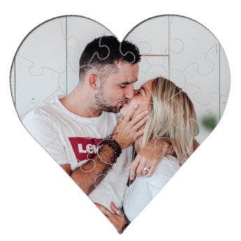 Puzzle w kształcie serca