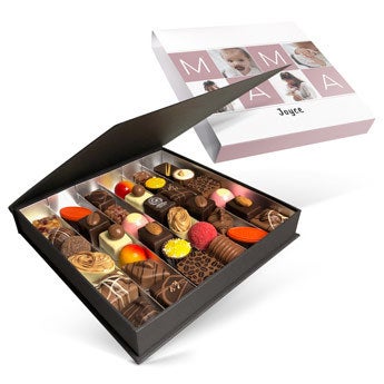 Luxe praline geschenkdoos - Moederdag
