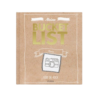 Personalisiertes Bucket List Buch (Hardcover)