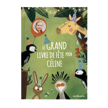 Le Grand Livre de Fête - Livre personnalisé avec couverture souple
