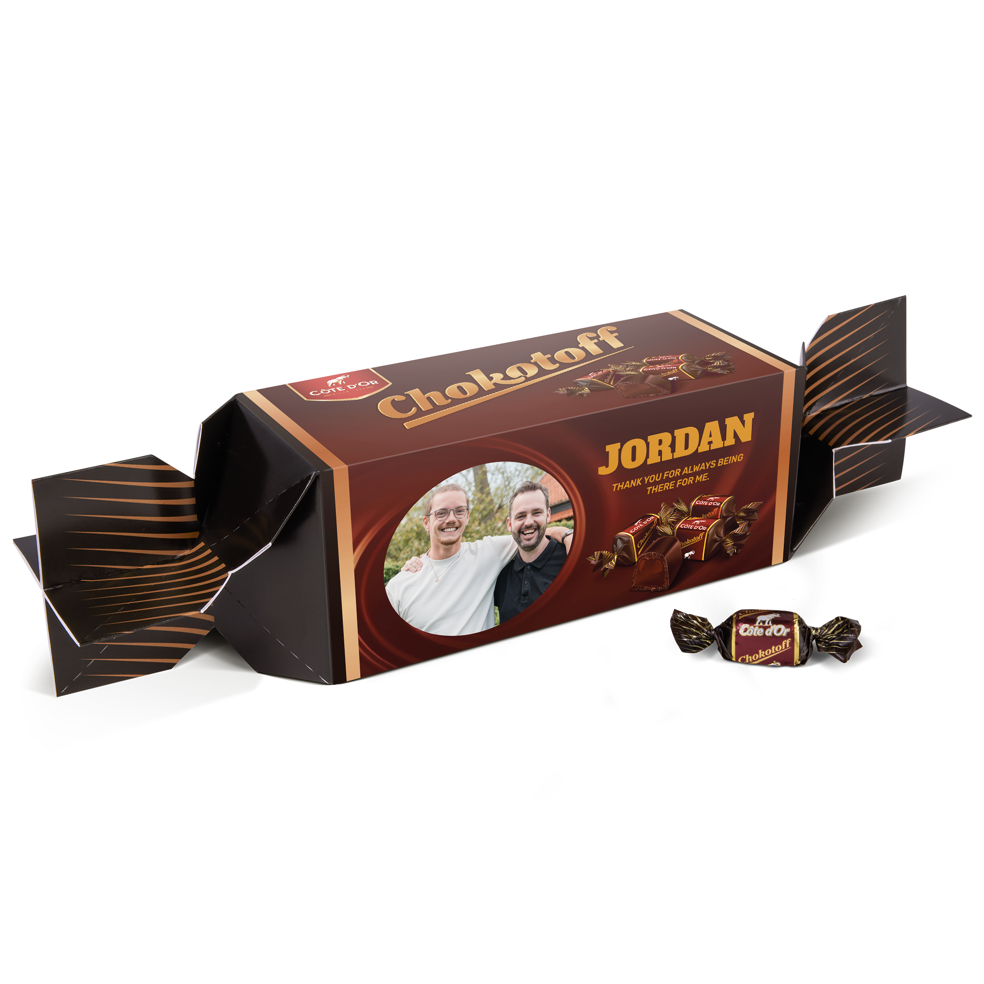 Personalizovaná XXL Chokotoff čokoláda