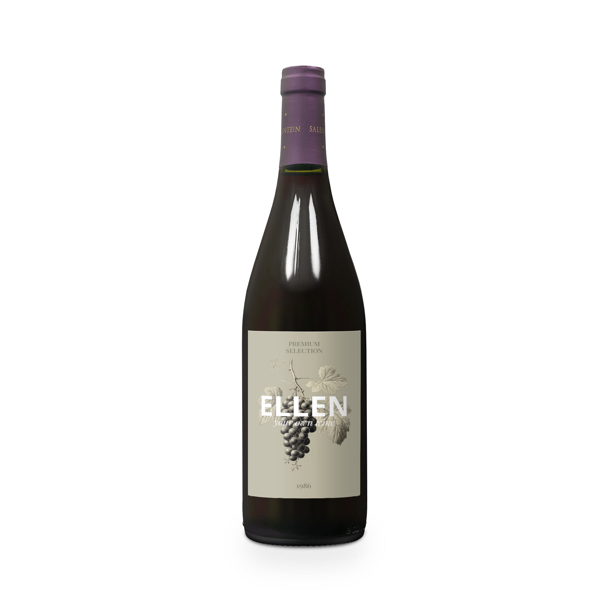 Wijn met bedrukt etiket - Salentein - Pinot Noir