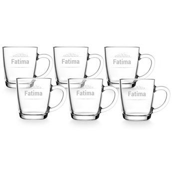 Tazza da té - Vetro (6 pezzi)