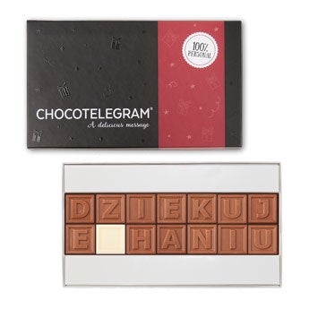 Czekoladowy telegram - 14 znaków