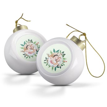 Kerstballen Keramische