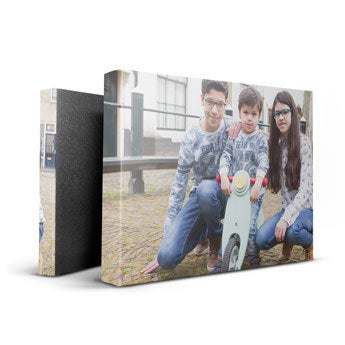 Personalised photo canvas