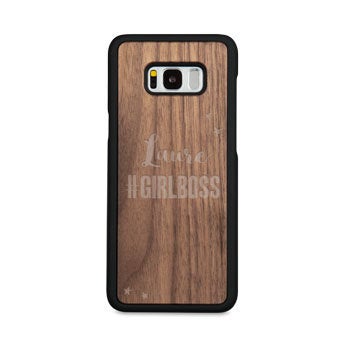 Coque en bois Samsung Galaxy s8 plus