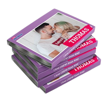 Personalised Mentos chewing gum packs