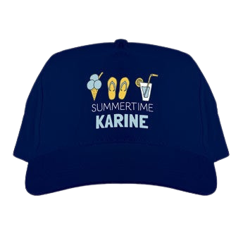 Casquette de baseball personnalisée - Bleu Marine