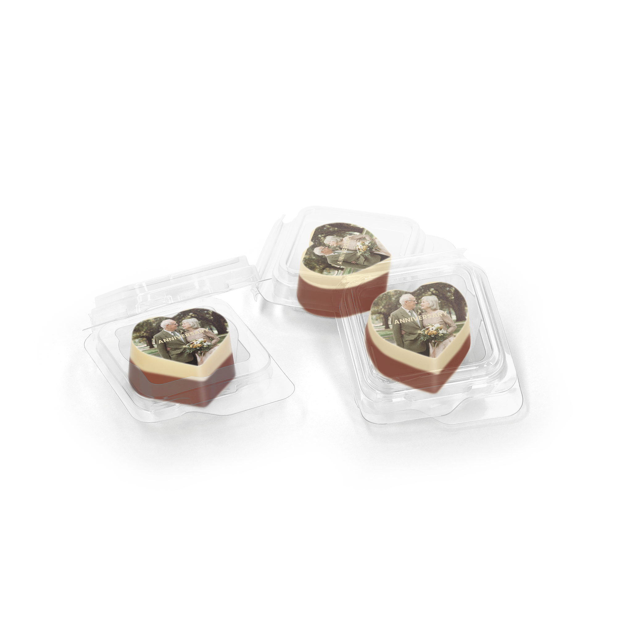 Prilagojene čokolade - posamično zavite - komplet 50