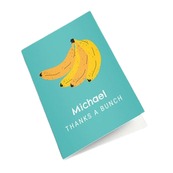 Card personalizat - mulțumesc