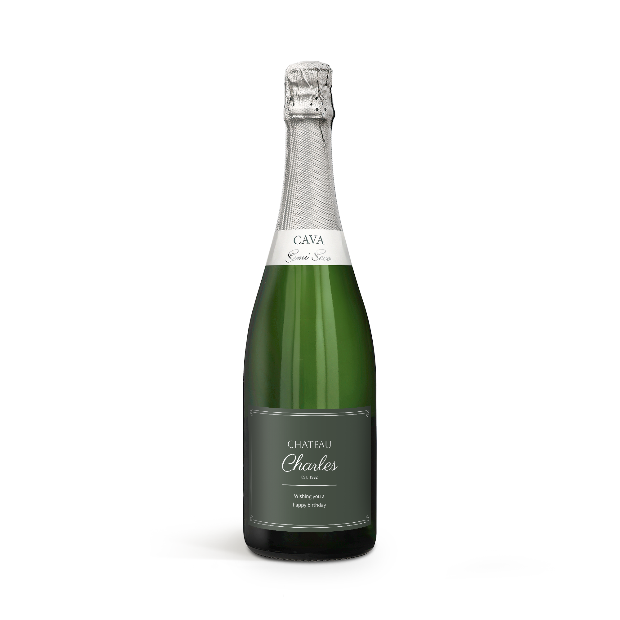 Cava s osobním štítkem - Palau Semi Sec (750ml)